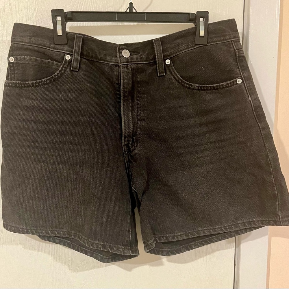 Levi's Black Denim Women's Jean Shorts